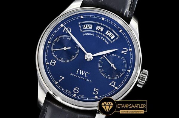 IWC0373 – Portugieser Annual Calendar IW503502 SSLE Blue A52850 modelleri