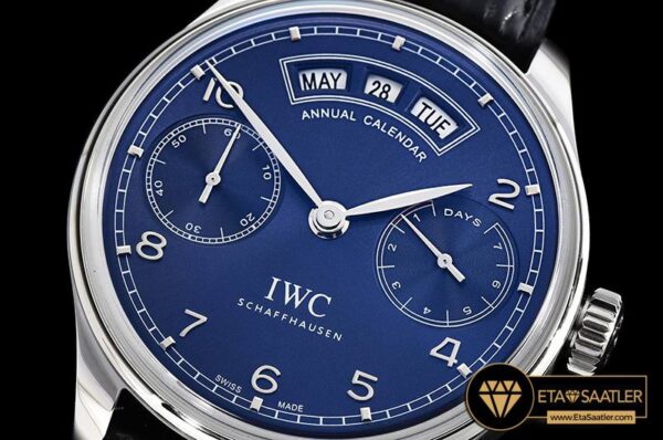IWC0373 – Portugieser Annual Calendar IW503502 SSLE Blue A52850 modelleri