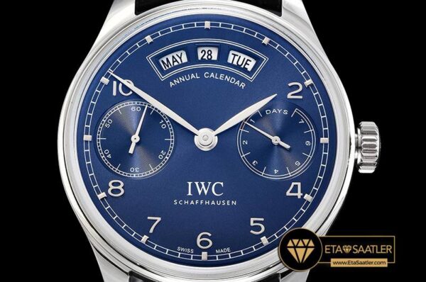 IWC0373 – Portugieser Annual Calendar IW503502 SSLE Blue A52850 modelleri
