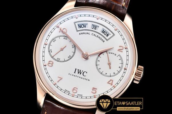 IWC0380A -Portugieser Annual Cal. IW503502 RGLE WhtRose A52850 modelleri
