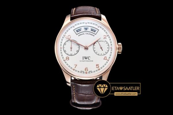 IWC0380A -Portugieser Annual Cal. IW503502 RGLE WhtRose A52850 modelleri