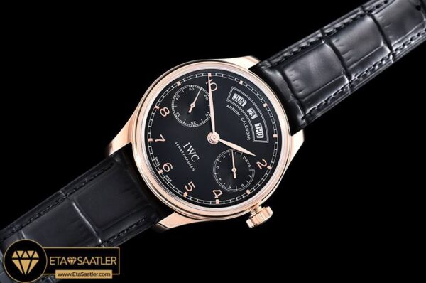 IWC0383A- Portugieser Annual Cal. IW503502 RGLE BlkRose A52850 modelleri