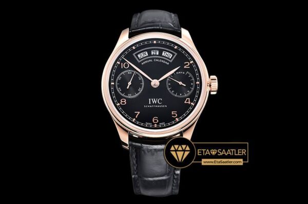 IWC0383A- Portugieser Annual Cal. IW503502 RGLE BlkRose A52850 modelleri