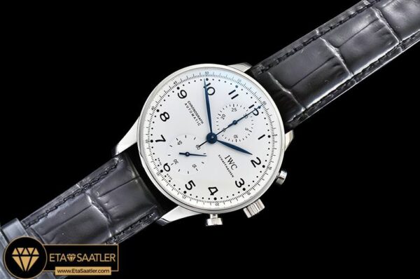IWC0397B – Portuguese Chrono 150 Years SSLE WhtBlu YLF A7750 modelleri