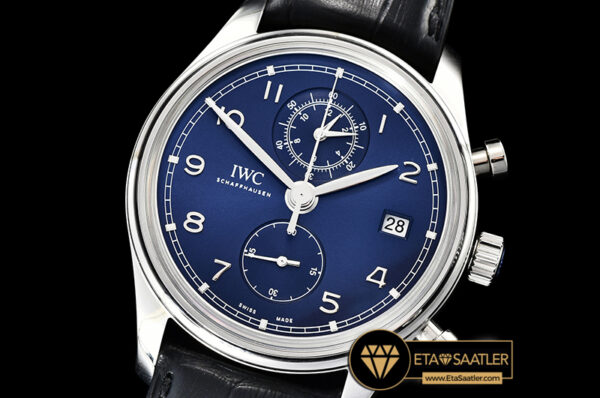 IWC0406 – Portuguese Chrono Classic IW390404 SSLE Blue ZF A7750 modelleri