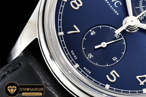 IWC0406 – Portuguese Chrono Classic IW390404 SSLE Blue ZF A7750 modelleri