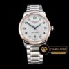 Longines Master Collection Pembe Altın Bezel Beyaz Kadran ETA