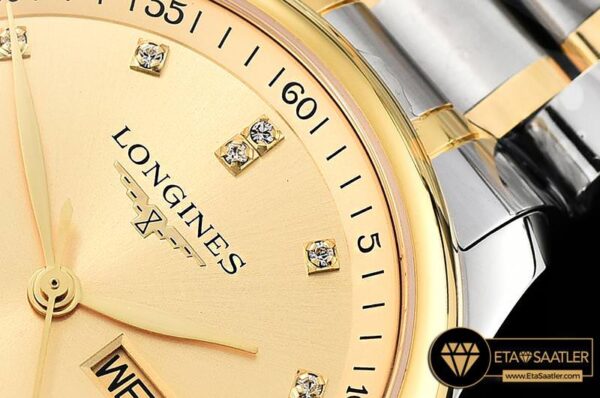 LON016A -Longines Master Collection DayDate YGSS LGF Gold A2836 modelleri