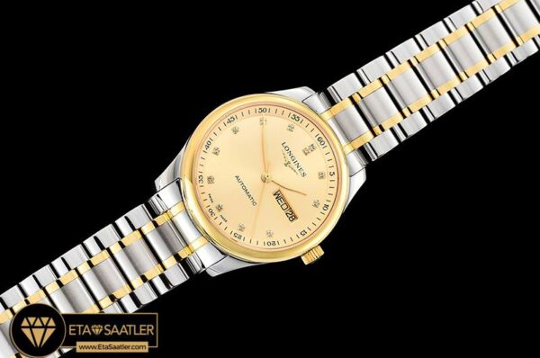 LON016A -Longines Master Collection DayDate YGSS LGF Gold A2836 modelleri