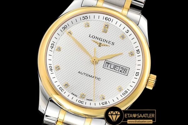 LON016B -Longines Master Collection DayDate YGSS LGF Wht A2836 modelleri