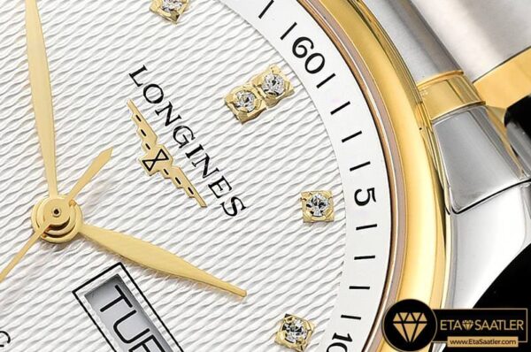 LON016B -Longines Master Collection DayDate YGSS LGF Wht A2836 modelleri