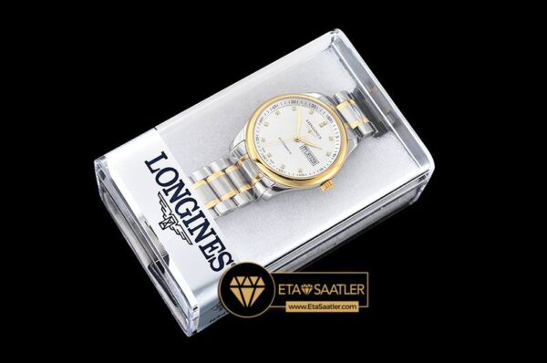 LON016B -Longines Master Collection DayDate YGSS LGF Wht A2836 modelleri