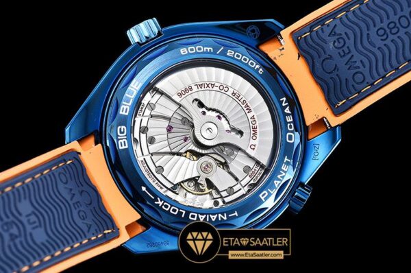OMG0532 – Planet Ocean 45mm GMT Blue DLCNY Black JHF A23J Mod modelleri