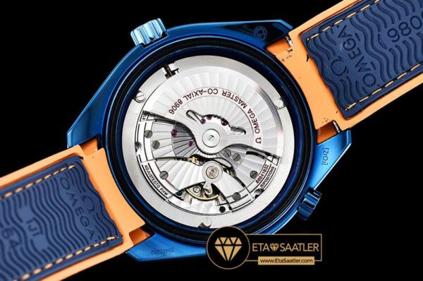 OMG0532 – Planet Ocean 45mm GMT Blue DLCNY Black JHF A23J Mod modelleri