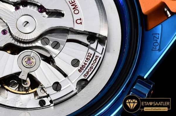 OMG0532 – Planet Ocean 45mm GMT Blue DLCNY Black JHF A23J Mod modelleri