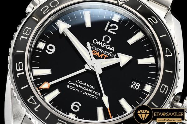 OMG0571A – Planet Ocean 43.5mm GMT SSSS Black VSF Asia 8605 modelleri