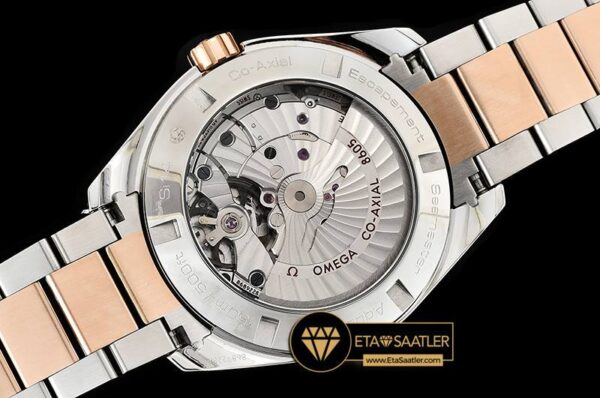 OMG0558 – Aqua Terra 150M GMT RGSS Brown VSF Ultimate Asia 8605 modelleri