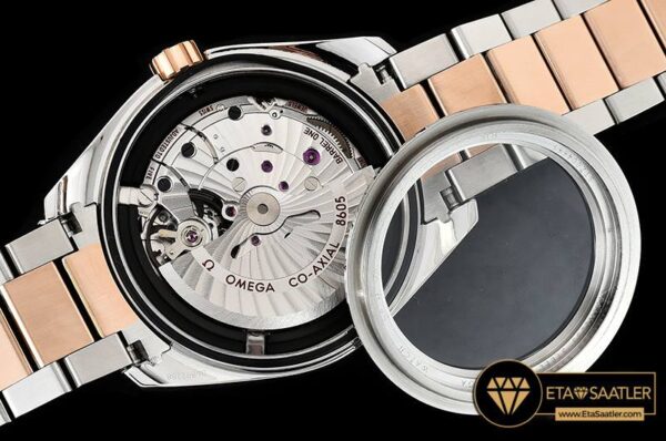 OMG0558 – Aqua Terra 150M GMT RGSS Brown VSF Ultimate Asia 8605 modelleri