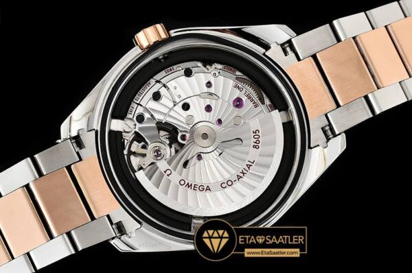 OMG0558 – Aqua Terra 150M GMT RGSS Brown VSF Ultimate Asia 8605 modelleri