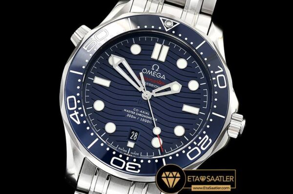 OMG0569 – Seamaster 300m Basel 2018 SSSS Blue VSF Asia 8800 modelleri