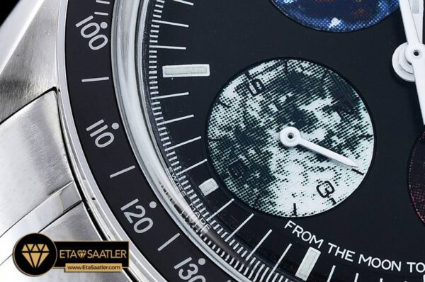 OMG0486 – SpeedMaster From Moon to Mars SSSS Blk JHF A7750 modelleri