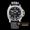 Panerai Luminor Submersible PAM024 Siyah Kadran Kauçuk Kordon ETA