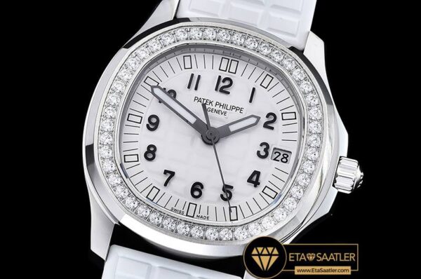 PP0287B – Aquanaut Midsize 5069A Diams SSRU White MY9015 Mod modelleri
