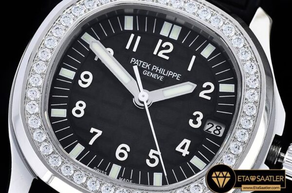 PP0287C – Aquanaut Midsize 5069A Diams SSRU Black MY9015 Mod modelleri
