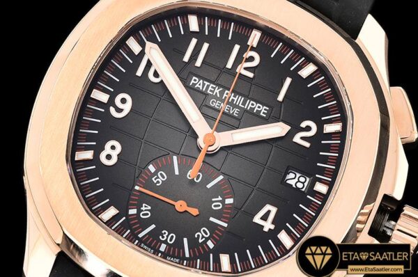 PP0293A – Aquanaut Chronograph 5968A RGRU (Blk) Grey YLF A7750 modelleri