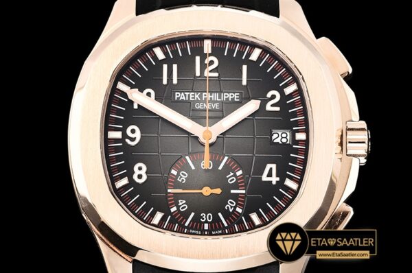 PP0293A – Aquanaut Chronograph 5968A RGRU (Blk) Grey YLF A7750 modelleri