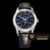 Patek Philippe Annual Calendar MoonPhase 5205G Çelik Kasa Mavi Kadran ETA