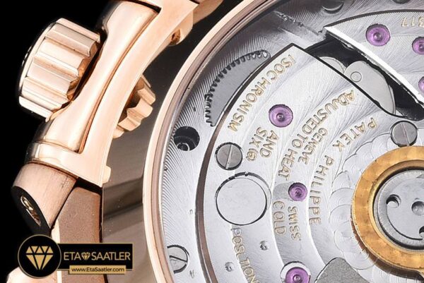 PP0199B – 5980 Nautilis Chrono RGRG Black BP A-7750 modelleri