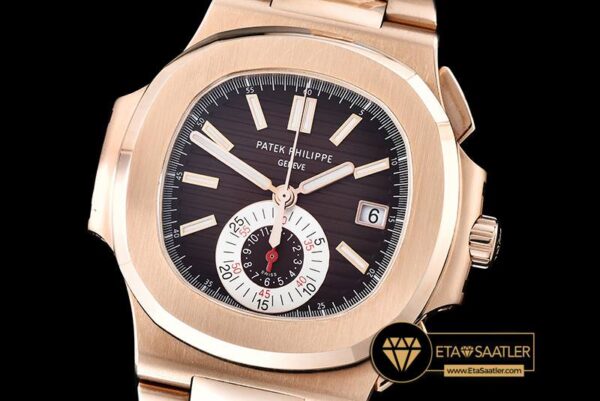 PP0199C – 5980 Nautilis Chrono RGRG Brown BP A-7750 modelleri
