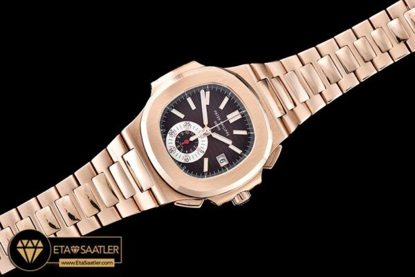 PP0199C – 5980 Nautilis Chrono RGRG Brown BP A-7750 modelleri