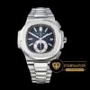 Patek Philippe Nautilus Chronograph 5980 Çelik Kasa Mavi Kadran Çelik Kordon ETA