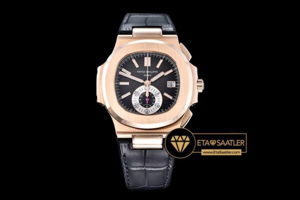PP0202C – 5980 Nautilis Chrono RGLE Black BP A-7750 modelleri