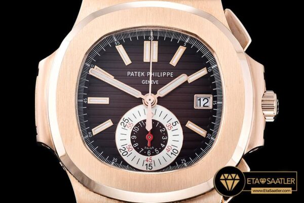PP0202D – 5980 Nautilis Chrono RGLE Brown BP A-7750 modelleri