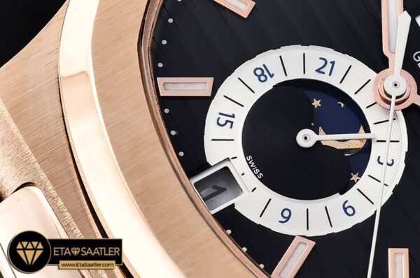 PP0258D – Nautilus GMT MoonPhase RGRG Black Asia 23J Calendar modelleri