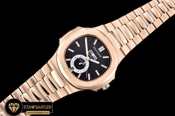 PP0258D – Nautilus GMT MoonPhase RGRG Black Asia 23J Calendar modelleri