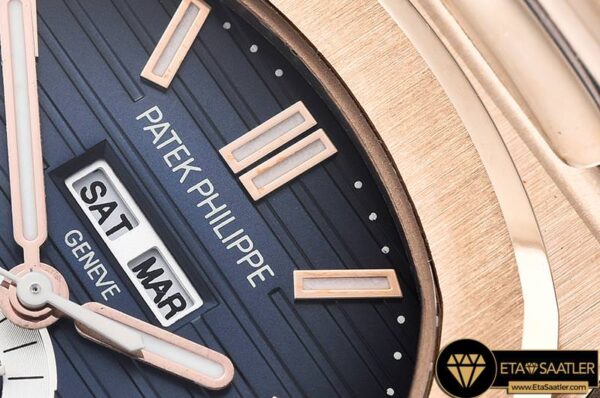 PP0258E – Nautilus GMT MoonPhase RGRG Blue Asia 23J Calendar modelleri