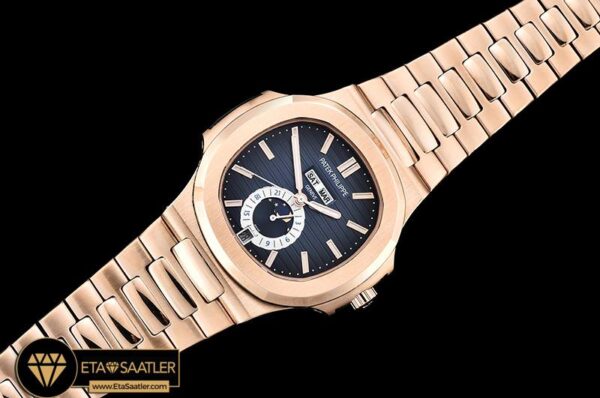 PP0258E – Nautilus GMT MoonPhase RGRG Blue Asia 23J Calendar modelleri