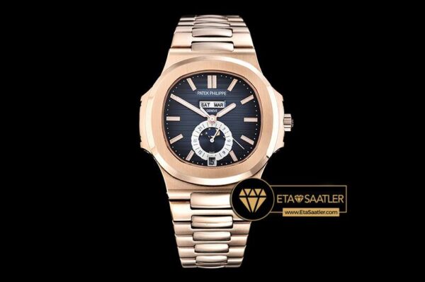 PP0258E – Nautilus GMT MoonPhase RGRG Blue Asia 23J Calendar modelleri