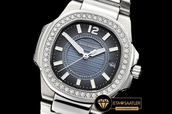 PP0264B – Nautilus 7010 Ladies Diams SSSS Blue – Swiss Qtz modelleri