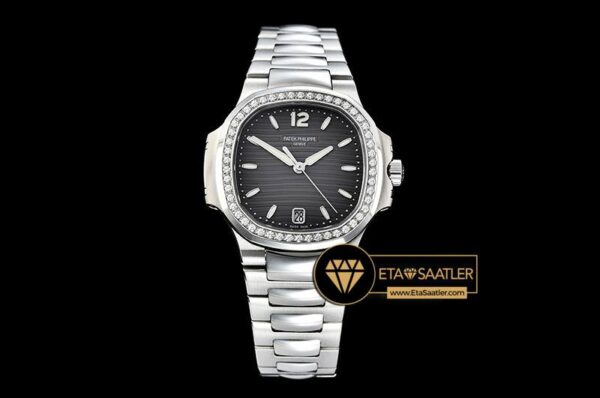 PP0271A – Patek Nautilus 33mm Diam SSSS Grey PF Miyota 9015 modelleri