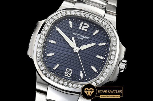 PP0271C – Patek Nautilus 33mm Diam SSSS Blue PF Miyota 9015 modelleri