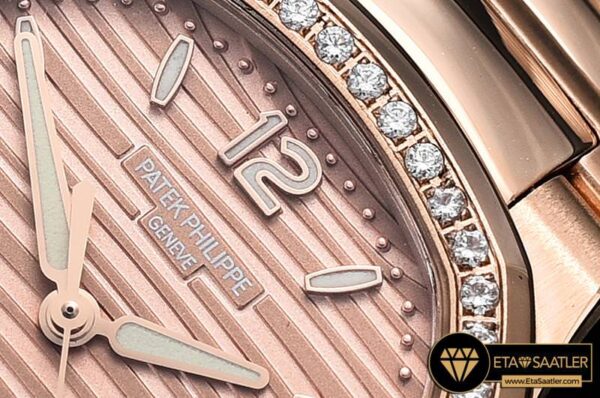 PP0272A -Patek Nautilus 33mm Diam RGRG Rose Gold PF Miyota 9015 modelleri