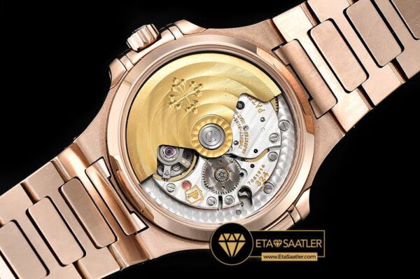 PP0272A -Patek Nautilus 33mm Diam RGRG Rose Gold PF Miyota 9015 modelleri