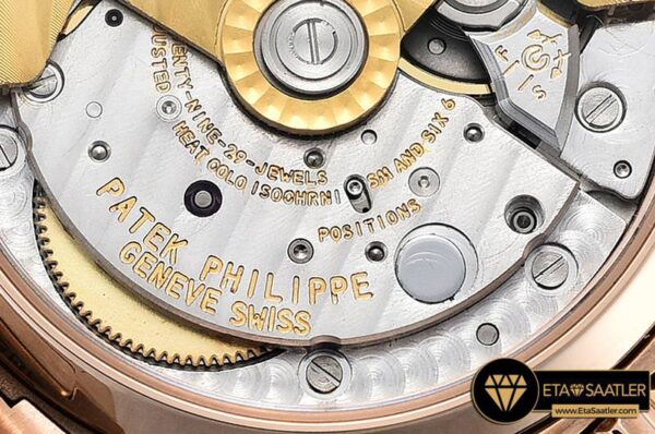 PP0272A -Patek Nautilus 33mm Diam RGRG Rose Gold PF Miyota 9015 modelleri