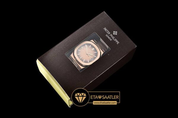 PP0273 – Nautilus 5711 40mm RGRG Brown Stks PF Miyota 9015 Mod modelleri