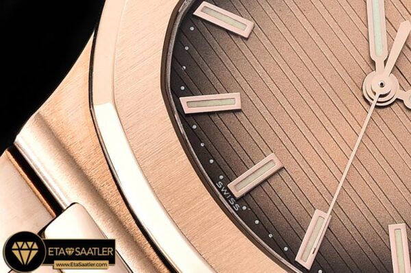 PP0273 – Nautilus 5711 40mm RGRG Brown Stks PF Miyota 9015 Mod modelleri